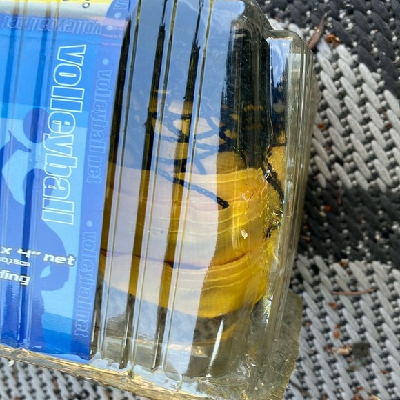 Franklin Black and Yellow Replacement Volleyball Net - Picture 9 of 9